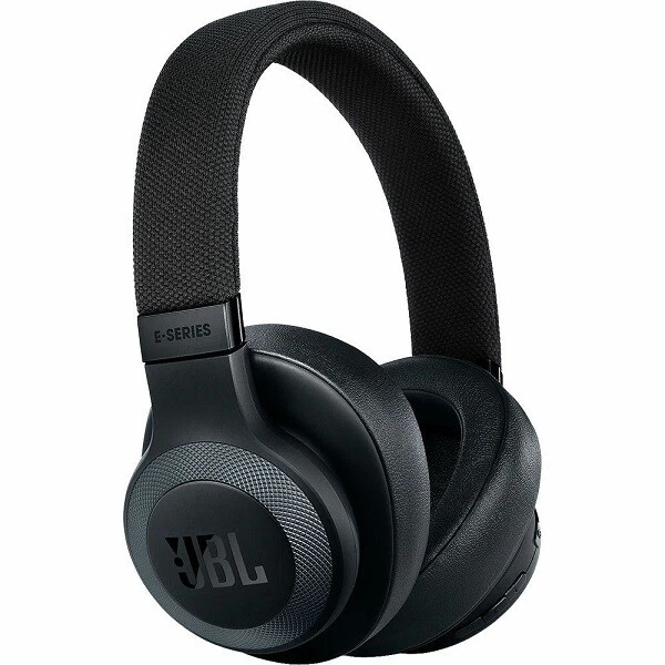 JBL E65BTNC Wireless Noise Cancelling Headphones, Over the Ear Design - Black - Image 3 of 4