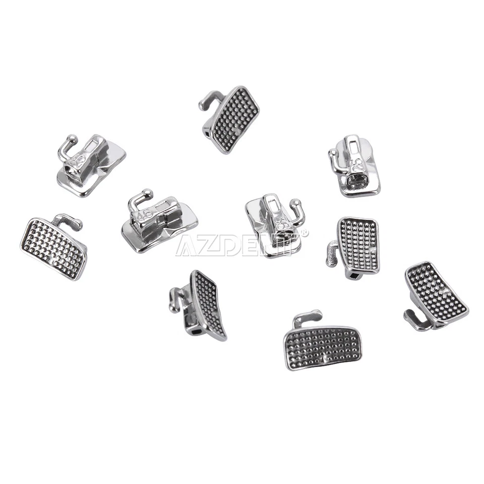 50 Juegos Tubos Bucales de Ortodoncia Dental 1er 2do Molar Bondable Roth MBT 022 Foto 4 de 4