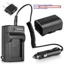 Kastar Battery AC Charger for JVC BN-VG107  JVC Everio GZ-MS230RUS GZ-MS230U