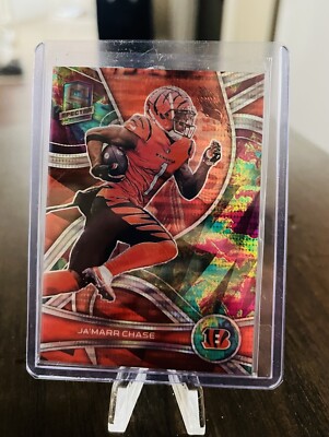 CELESTIAL SSP Jamarr Chase 2022 Spectra Refractor Prizm #83/99 Pack Fresh MINT
