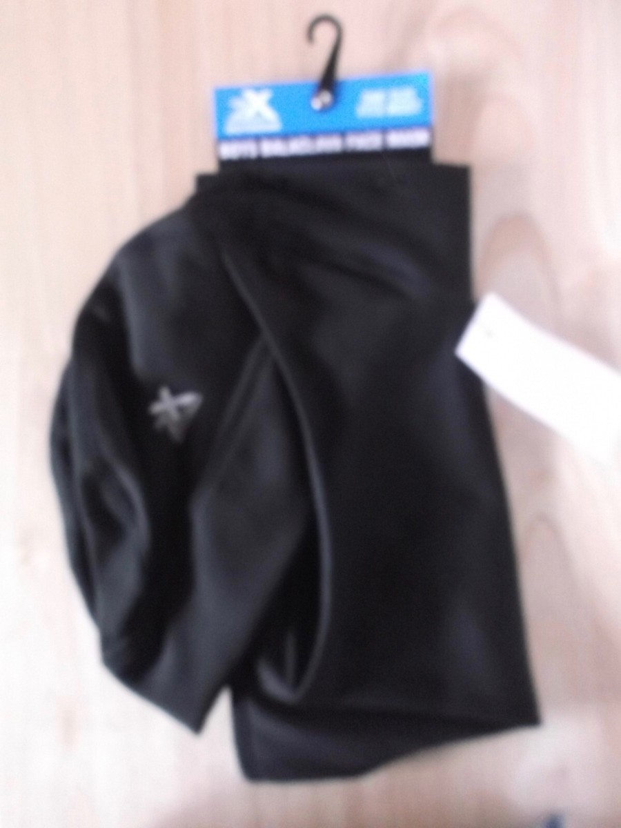 ZX OUTDOOR BOYS BALACLAVA BLACK FACE MASK - ONE SIZE FITS MOST