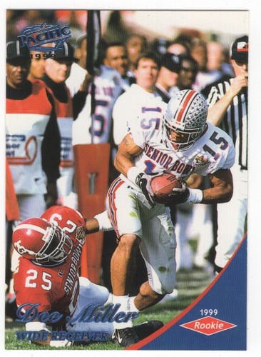 1999 Pacific Football Set Break - Cards #226-450 Pt.2 - 第 364/373 張圖片