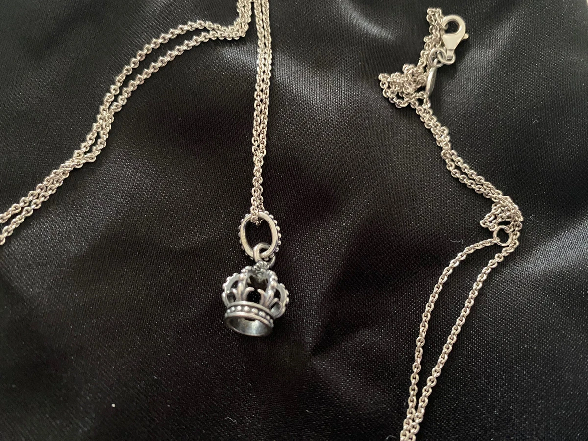 Pandora crown deals necklace
