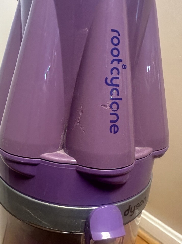 Dyson DC07 Root 8 Cyclone Upright Animal Vacuum+Attachments Purple