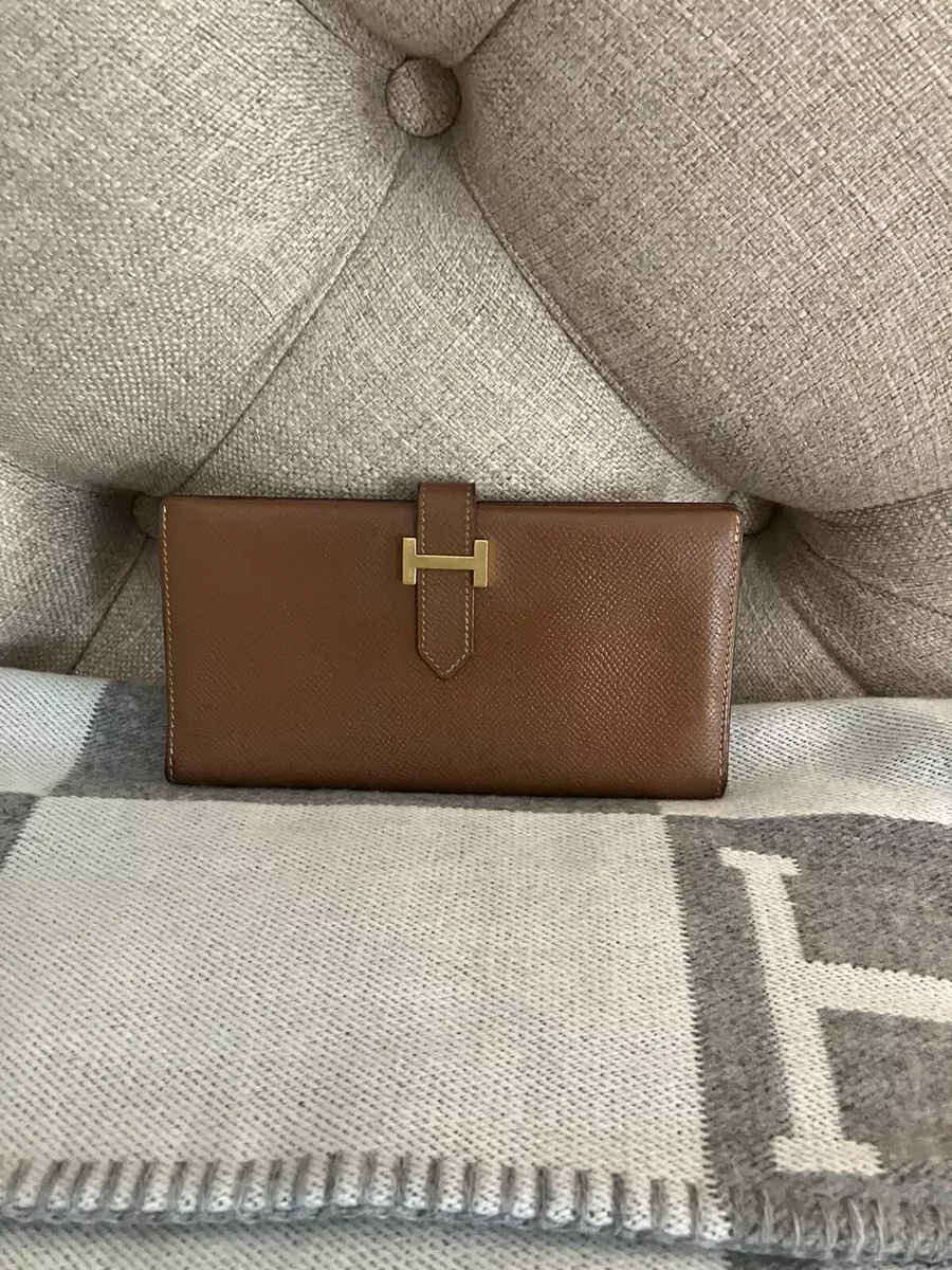 vintage hermes bearn wallet