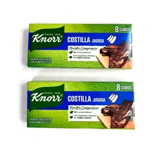 2-Pk Costilla Jugosa Knorr Beef Rib Meat Seasoning Flavor 84gr/2.96oz 10.5g ea.