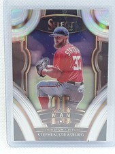 Stephen Strasburg 2020 Select Baseball - 25 Man HOLO SILVER Washington Nationals