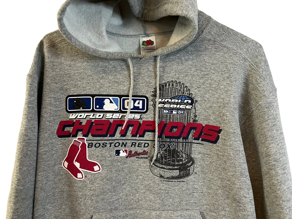 Boston Red Sox 2004 World Series Champions Hoodie Size Large | eBay