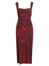 Reformation Suvi Sanguine Knit Dress Size Large L NWT