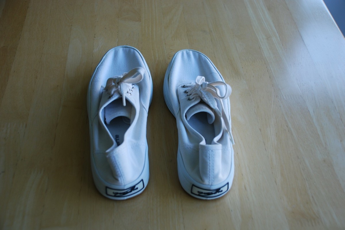Baskets Blanches Vintage Liz Claiborne - Taille UK 5 (EUR 38) - Années 90 - Occasion Bon état