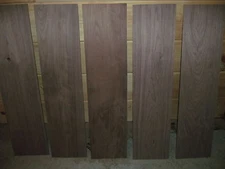 1/8", 1/4", 3/8", 1/2 PREMIUM BLACK WALNUT THIN DIMENSIONAL LUMBER WOOD PACKAGES