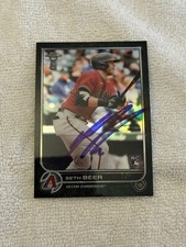 2022 Topps Chrome Ben Baller Edition - #186 Seth Beer (RC) SIGNED