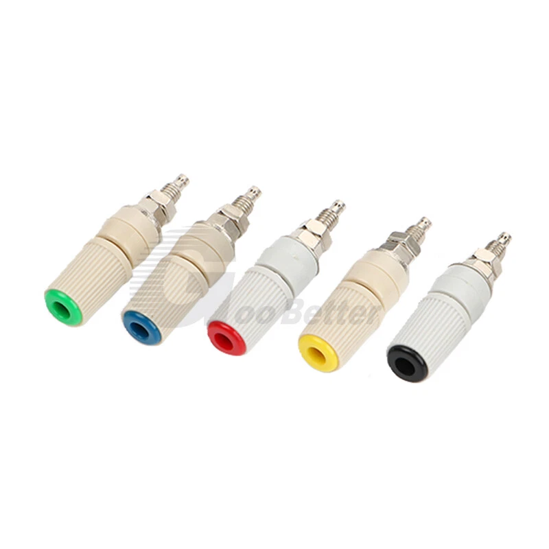 4mm Binding Post Banana Jack Socket Connector - Red Black Blue Yellow Green - Image 4 of 4