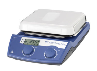 IKA C-Mag HS 7 Digital Display Hotplate Stirrer Analog Ceramic 120V 3487001