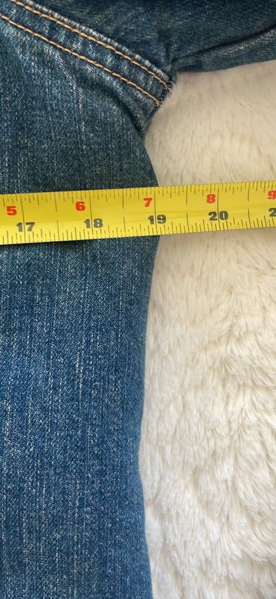 アバンクロンビーアンドフィッチ ファージャケット y2k Vintage 90s Y2K Abercrombie & Fitch Faux Fur Lined Denim