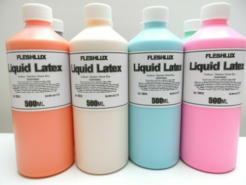 Fleshlux Liquid Latex moulding Dipping Moulds craft art SFX skin safe SFX - Picture 15 of 40
