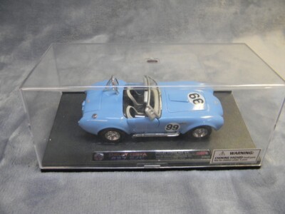 1/32 SCALE VINTAGE #9 1964 SHELBY COBRA 427 S/C BLUE NEW-RAY TOYS