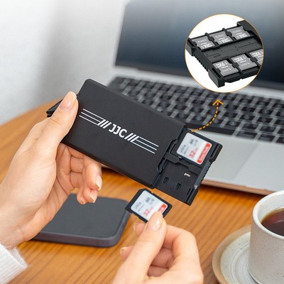 Memory Card Case Box Holder Storage Organizer for SD*4+MICRO SD*12+NANO SIM/NM*2