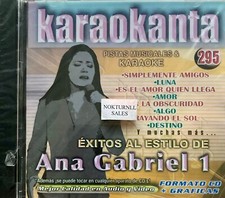 Karaokanta 295 Ana Gabriel 1 - New CD G / CD Sealed