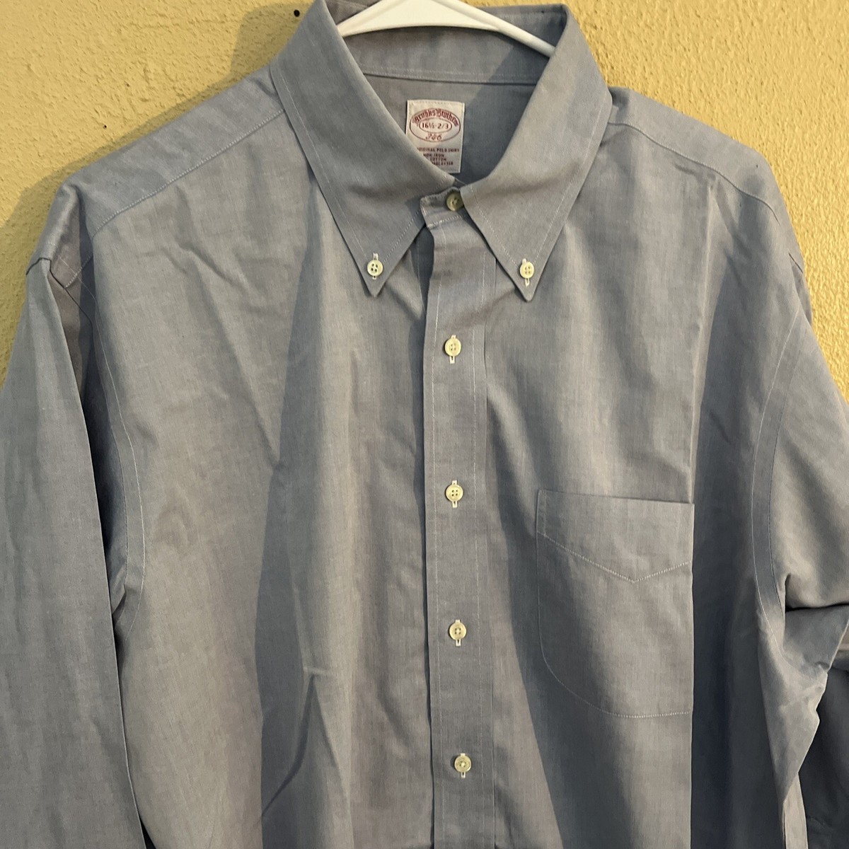 Brooks Brothers 346 Dress Shirt Men's Size 16 1/2 2-3 Non