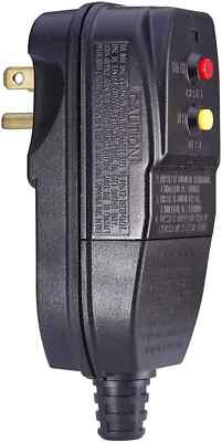#ad GFCI Replacement Plug for Pressure Washer Pool Pump 15Amp 3 Prong Circuit Bre... $27.69