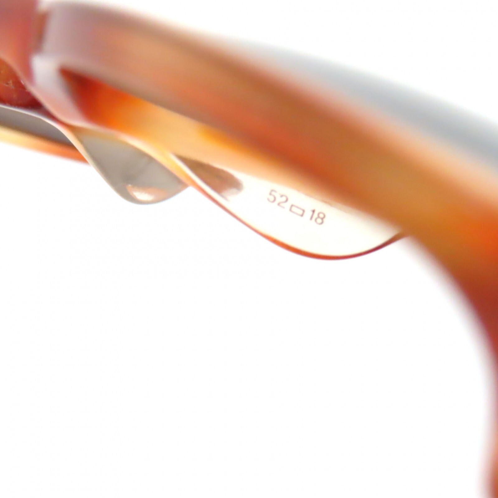 Cartier Trinity Marble Pattern Sunglasses Brown 5… - image 14