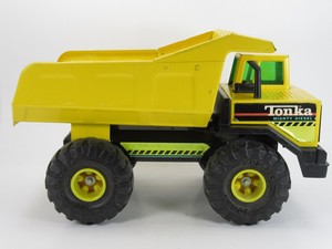green tonka dump truck