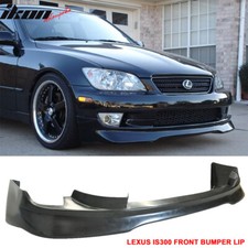 Fits 01-05 Lexus Is300 Ams Style Front Bumper Lip Spoiler Unpainted - Pu