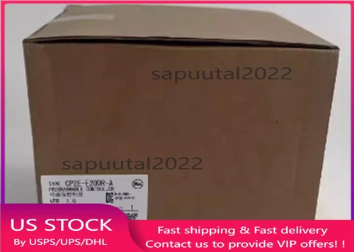 New In Box Omron CP2E-E20DR-A PLC Model CP2EE20DRA
