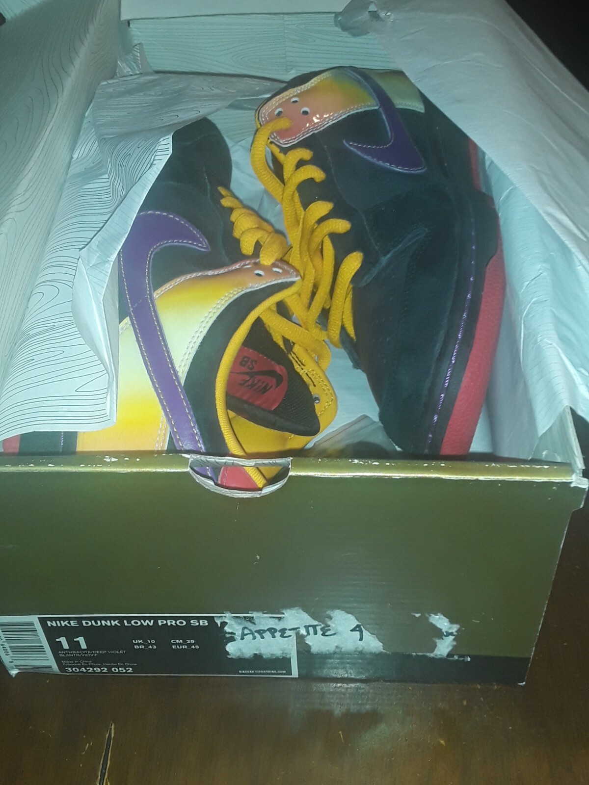 nike sb dunk appetite for destruction