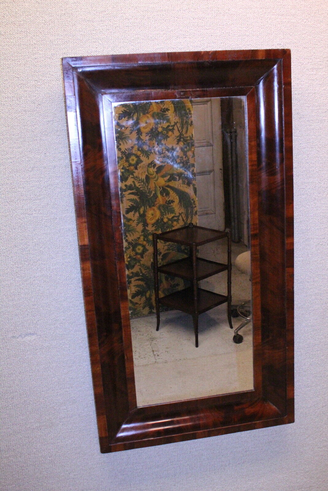 Ogee Empire Wall Mirror Fully Restored