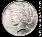 1923 Peace Dollar- Choice Gem Brilliant Uncirculated Luster No Reserve #K2931