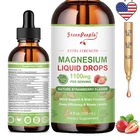 60ml Magnesium Glycinate Liquid Drops Improve Sleep,Anxiety Relief Supplement