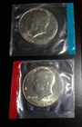 1776 ~ 1976 P+D Bicenntenial Kennedy Half Dollars US Mint Sealed