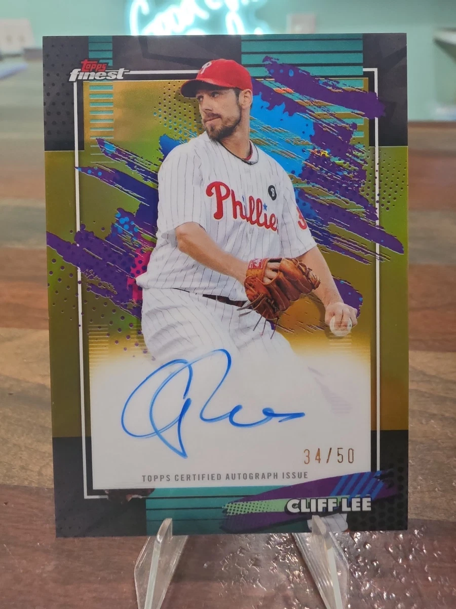 Major Leagues (MLB) Cliff Lee Baseball Serial Numbered Sports