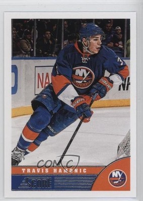2013-14 Score Travis Hamonic #316 0a4
