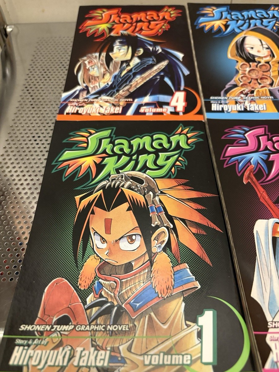 SHAMAN KING MANGA English by Takei Vols. 1-6 Set | eBay