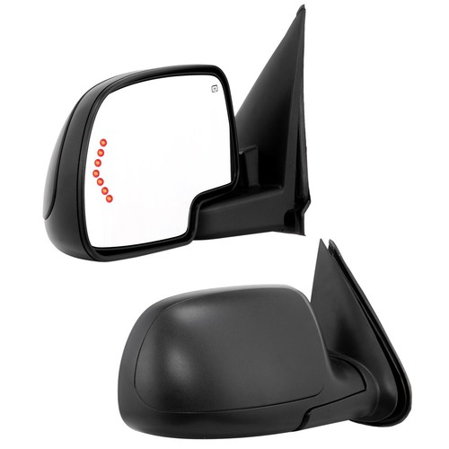 Mirror For 2003-2007 Chevy Express Driver Side Power Heated Without Turn Signal