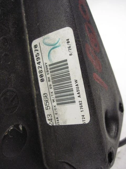 ESPEJO RETROVISOR LATERAL Mazda Tribute 2005 05 2006 06 Power Derecho Negro 851311 Foto 4 de 4