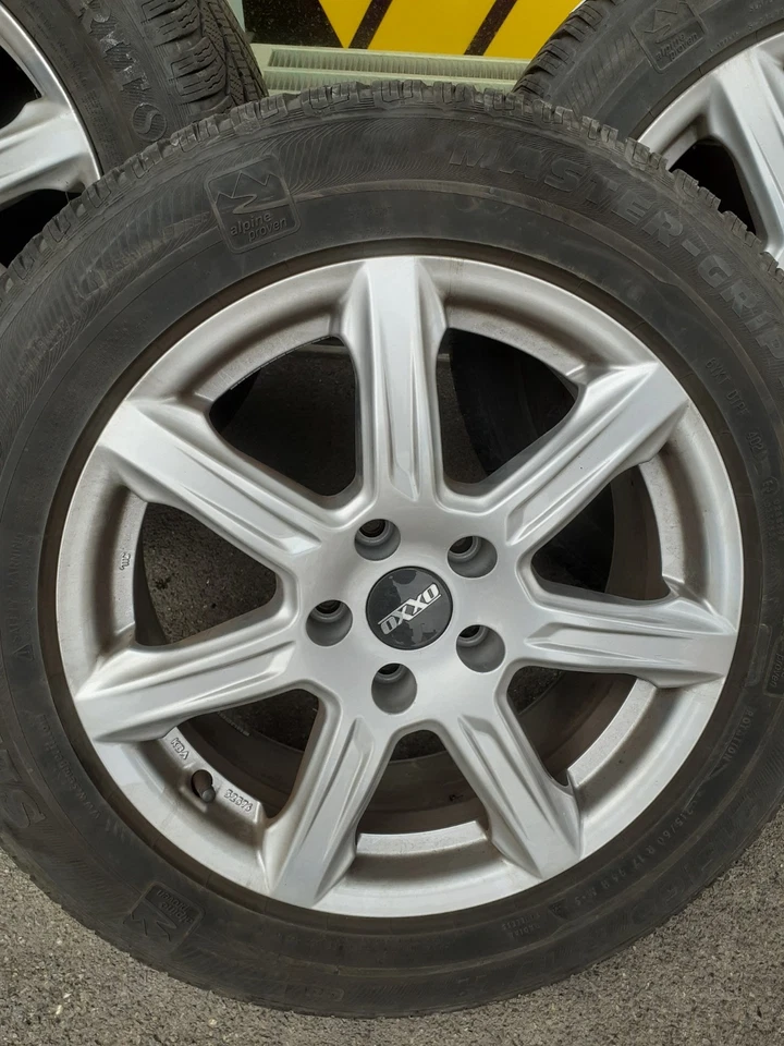 4 Winterkompletträder mit Stahlfelgen Semperit Master-Grip 2, 215/50 R17 96H - Bild 3 von 4