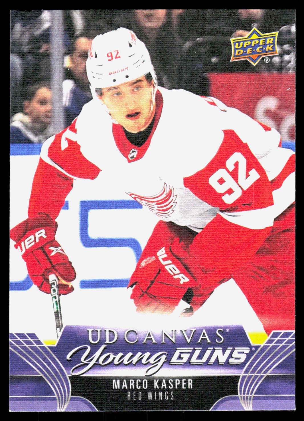 Marco Kasper 2023-24 Upper Deck UD Canvas Detroit Red Wings