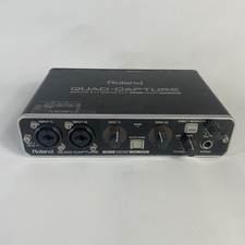 Roland QUAD-CAPTURE UA-55 USB Audio Interface 24-bit/192kHz 4x4 Good Condition