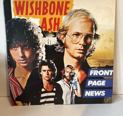 Wishbone Ash Front Page News LP vinyl UK MCA 1977 in gatefold sleeve with A1/B1