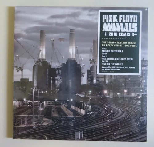 PINK FLOYD - ANIMALS - 2018 REMIX, 180-GRAM VINYL LP  " NEW, SEALED "