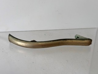 Casque à pointe spikehelmet pickelhaube JONC arrière MAILLECHORT