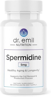 DR. EMIL NUTRITION Spermidine 5mg - Spermidine Supplements for Men & Women