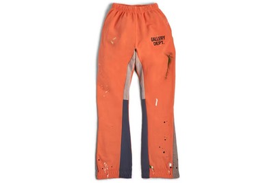 Gallery Dept Jogger Sweatpants Flare Orange