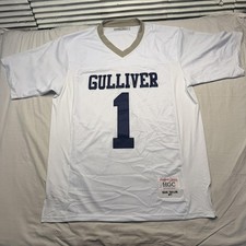 Sean Taylor Football Jersey Mens XL White Gulliver Prep HS NFL Headgear Classics