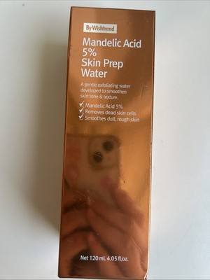 BY WISHTREND Mandelic Acid 5% Skin Prep Water - 120ml (4 oz) New Exp. 7/2026