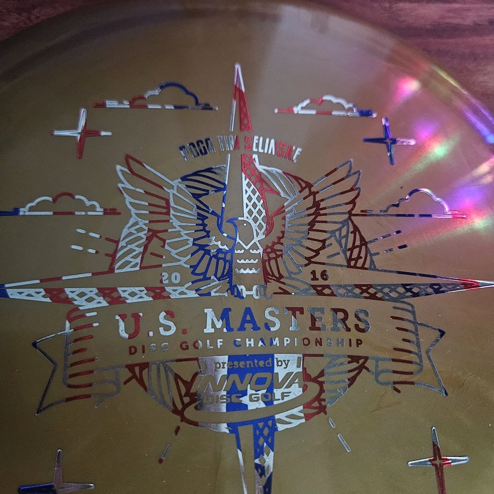 Innova - 2016 Masters Tim Selinske Star Destroyer  / American Flag Foil 175g - Image 2 of 3